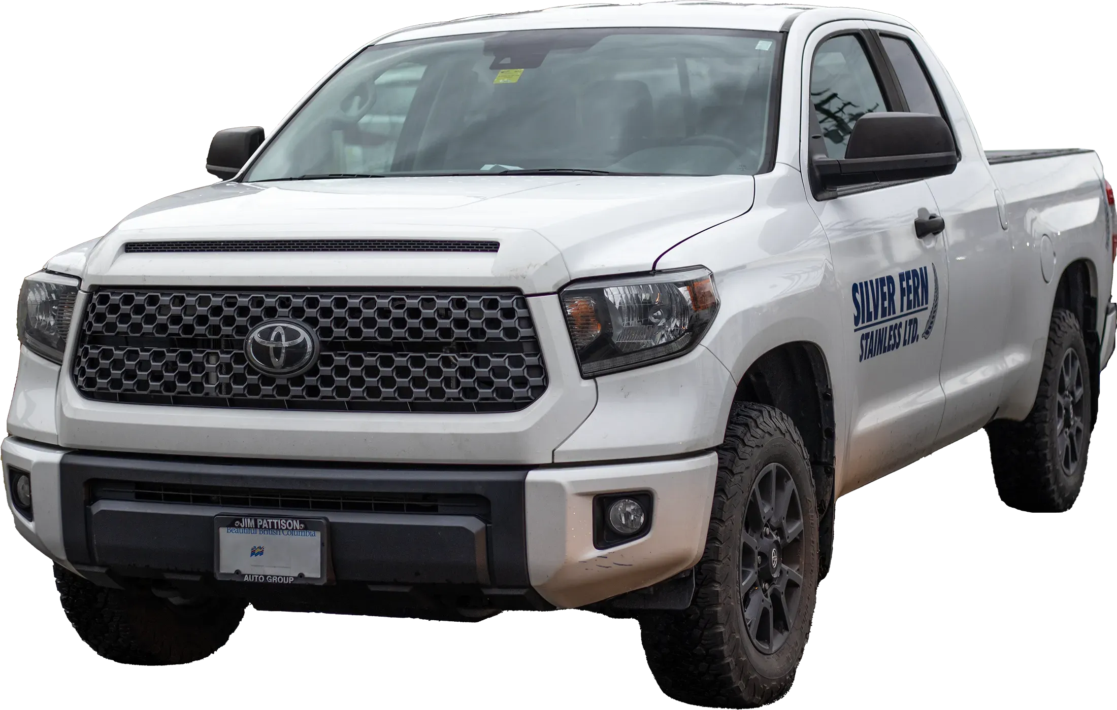 Silver Fern Stainless work truck clear PNG image